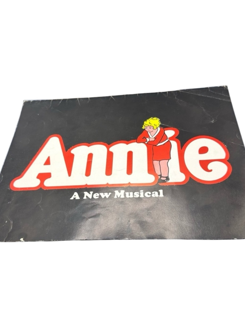 Vintage (70's) Annie Musical Souvenir Playbook-NYC Alvin Theatre Sarah J Parker
